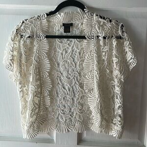Bask Lace Open Vest - Women’s Size Large